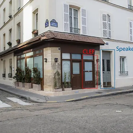 Speakeasy - Secret Studio - 2p - Eiffel Tower - 15 דירה פריז